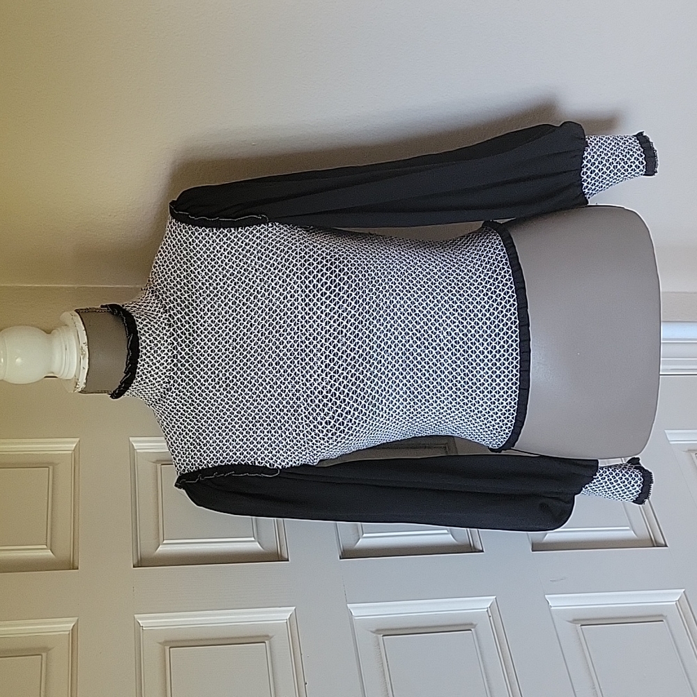 Alice & Olivia high neck blouse